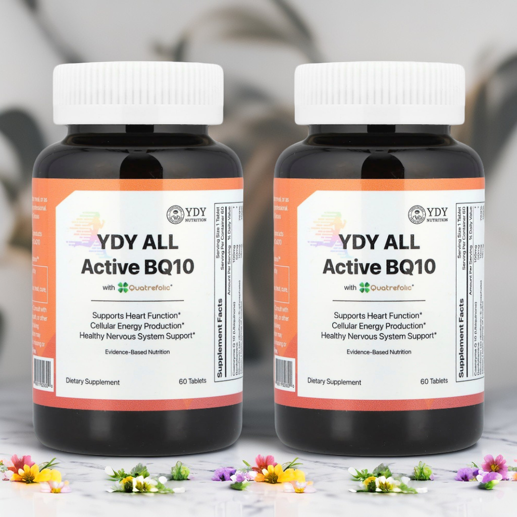 YDY 올 액티브 BQ10 콰트로폴릭 활성엽산 코엔자임Q10 60정 x 2개 세트