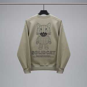 2025F/w Premium Design - BARON 홀로그램 스탠다드핏 맨투맨 01