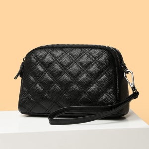 리치모리 퀄팅 스티치 미니 크로스백