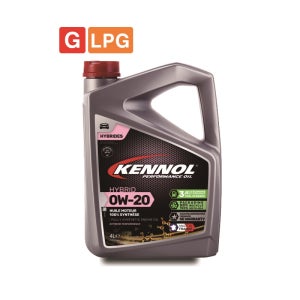 [엔진오일] 켄놀 하이브리드 SP 0W20 가솔린/LPG 4L, 1개