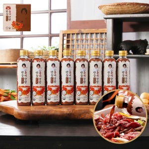 박미란대가 만능 홍게 간장 농축액 국간장 진간장 감칠맛 100% 국내산 홍게 액기스 8통