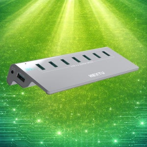 이지넷 7포트 유전원 USB3.2 A타입 GEN2 10G USB허브 NEXT-337G2-10G