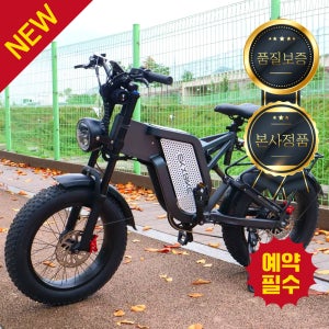 정식출시 타이탄 전기자전거 MX2000 팻바이크 자토바이 PAS 스로틀 48V 25Ah