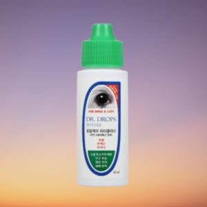 강아지 안구 건조증 고양이 눈병약 염증 눈꼽 충혈 결막염 60ml x 2개
