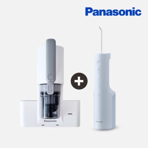 [기획세트] 파나소닉 UV살균 침구청소기 + 무선 제트워셔 구강세정기 EW-DJ26