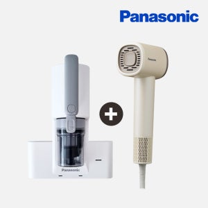 [기획세트] 파나소닉 UV살균 침구청소기 + BLDC 음이온 헤어드라이기 EH-NE6M