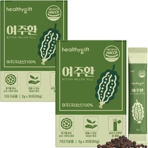 여주환 식약청 HACCP 국내산 여주 스틱 30포, 2개