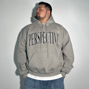 펄스펙티브 레더 패치 후드 4COLOR 빅사이즈 상의 오버핏 에이오알닷