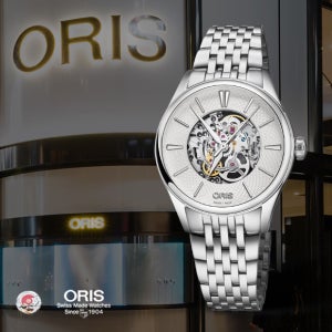 오리스 여성용 오토매틱시계 아뜰리에 스켈레톤 560 7724 4051