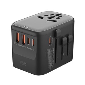 초고속 65W 해외용 콘센트 여행용 멀티 어댑터 일본 유럽 미국