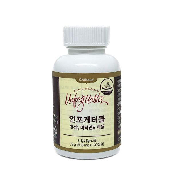 <b>멜라루카</b> 언포게터블 홍삼<b>비타민 E</b>제품