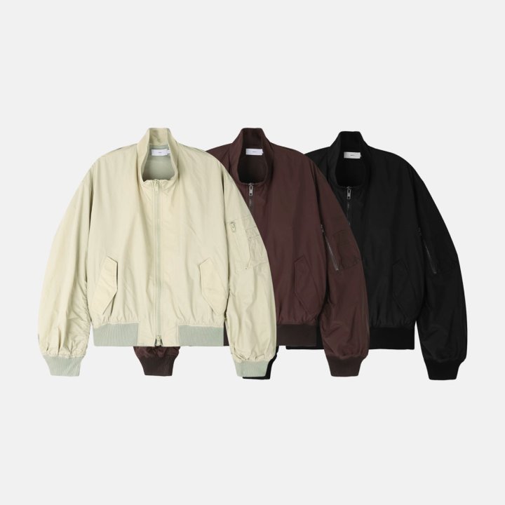 MENTO 소우 나일론 항공 점퍼 3COLOR