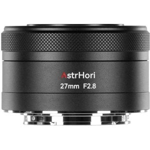 카메라 렌즈 일본 570483 アストロリ AstrHori 아스트롤리 AF 27mm F2.8 STM 단초점렌즈 소니 E마운트 블랙