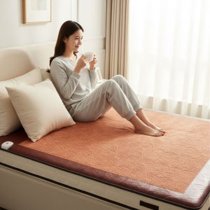 3H 한일온열기 낙엽 사각 퀸 분리난방 두꺼운 그래핀 탄소 카본 전자파없는 2인 전기매트