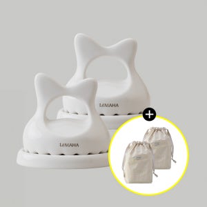 르마하 몸 괄사 2SET 바디 경락 림프 두피 얼굴 리프 승모근 마사지