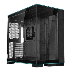 리안리 PCO11D EVO 투명 어항케이스 RGB 블랙 케이스