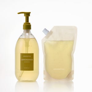 아로마티카 레몬그라스 탈모케어 샴푸 1L+리필500ML 세트