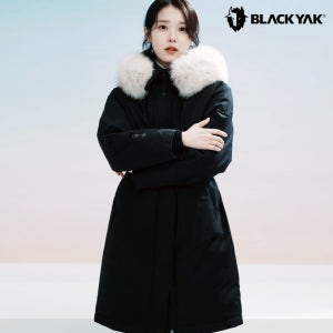 블랙야크 여성 히마 WSP 롱 다운자켓 아이유 고어텍스 야상 등산패딩 1BYPAWU504
