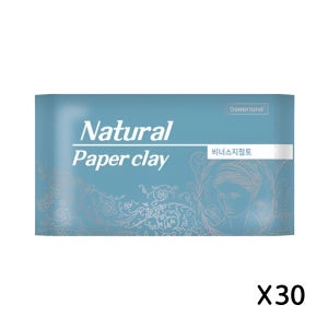 도너랜드 내츄럴 지점토 450g X 30개 (비너스 페이퍼클레이)
