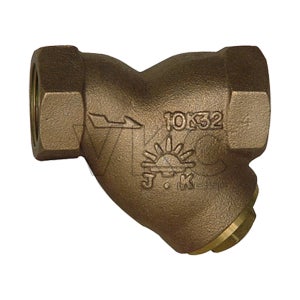 조광 청동 스트레이너 JST-YT12 10K 15A 스팀, 증기, 기체, 액체용 (조광밸브 CAC406 단일망 나사식 스트레나)