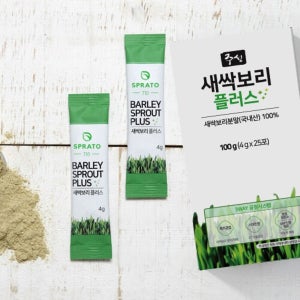 국내산 뿌리 영양담은 새싹보리플러스 스틱형 25포