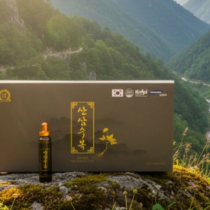 [추석 선물 특가] 산삼수복 7년근 야생 산양산삼 추출액 5박스 (20ml x 10병) 진액 엑기스 원액 선물 세트