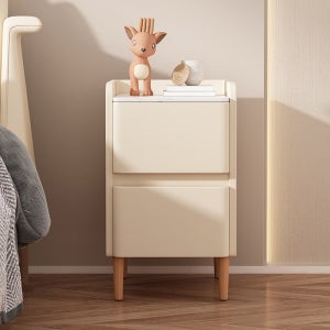미니협탁 슬림 서랍 25x40x50cm 침대 이동식 옆 틈새 크림화이트 수납장 침대옆협탁 침대협탁 서랍장 미니침대옆협탁 화이트 25x40x50cm