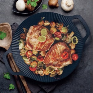 자이글 국산 캠핑 그리들 34cm 은하수 그리들 인덕션 겸용