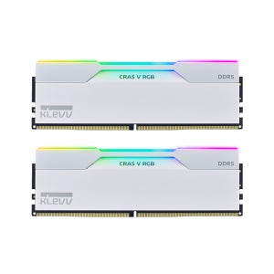 ESSENCORE KLEVV DDR5-6000 CL30 CRAS V RGB WHITE 패키지 서린 (32GB(16Gx2)) 메모리