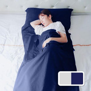 캠핑 휴대용 침낭 라이너 침구 여행용 차박 1인용