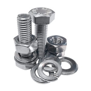 스텐 육각볼트 M6x10mm 8세트 평와샤 스프링와샤 육각너트 포함세트