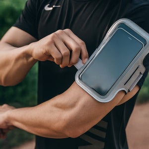 애프터러닝 러닝 암밴드 핸드폰 수납 거치대 싸이클