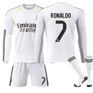 레알마드리드 긴팔 유니폼 음바페 25/26 홈 키즈 축구 유니폼