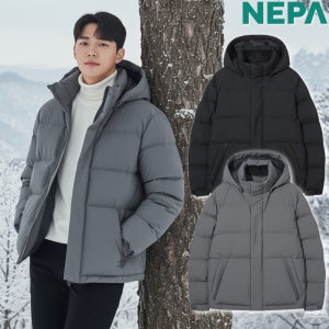네파 패딩 역시즌 프리미아 숏 발열 다운자켓 남성