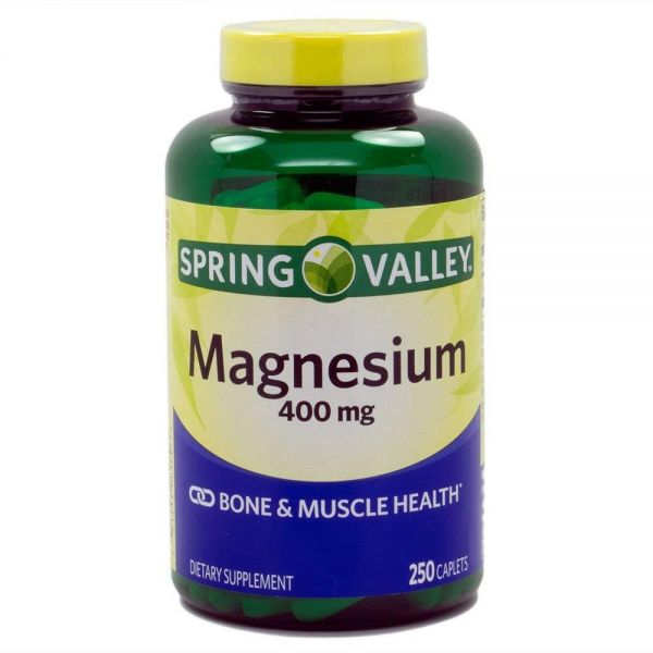 <b>Spring Valley</b> 마그네슘 400 Mg, 250정 팩