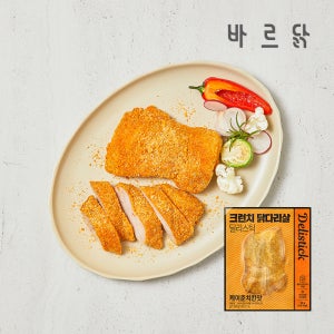 바르닭 딜리스틱 크런치 닭다리살 케이준치킨 28팩
