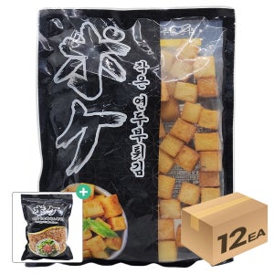 1박스) 포케 냉동 작은 연두부튀김 500g x 12개입