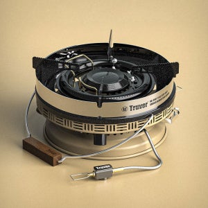 트루버 사하라프로 버너 그리들 해바라기버너 강염 스토브 이중화구