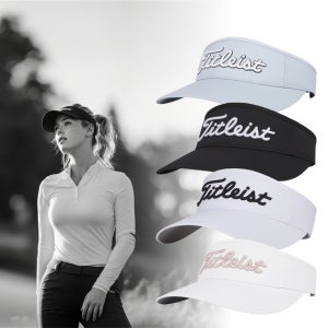 타이틀리스트 여성 골프썬캡 모자 여름 자외선차단 챙넓은 골프 바이저 TITLEIST