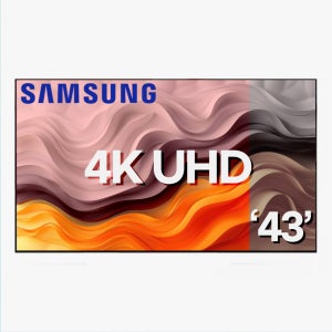 삼성 109cm(43인치) 2024년형 프리미엄 스마트 4K UHD TV 43DU7200 스탠드 기본설치