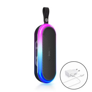 브리츠 BZ-MG9 방수 RGB LED 16W 블루투스 무선 스피커 마그네틱 부착+전용 충전기