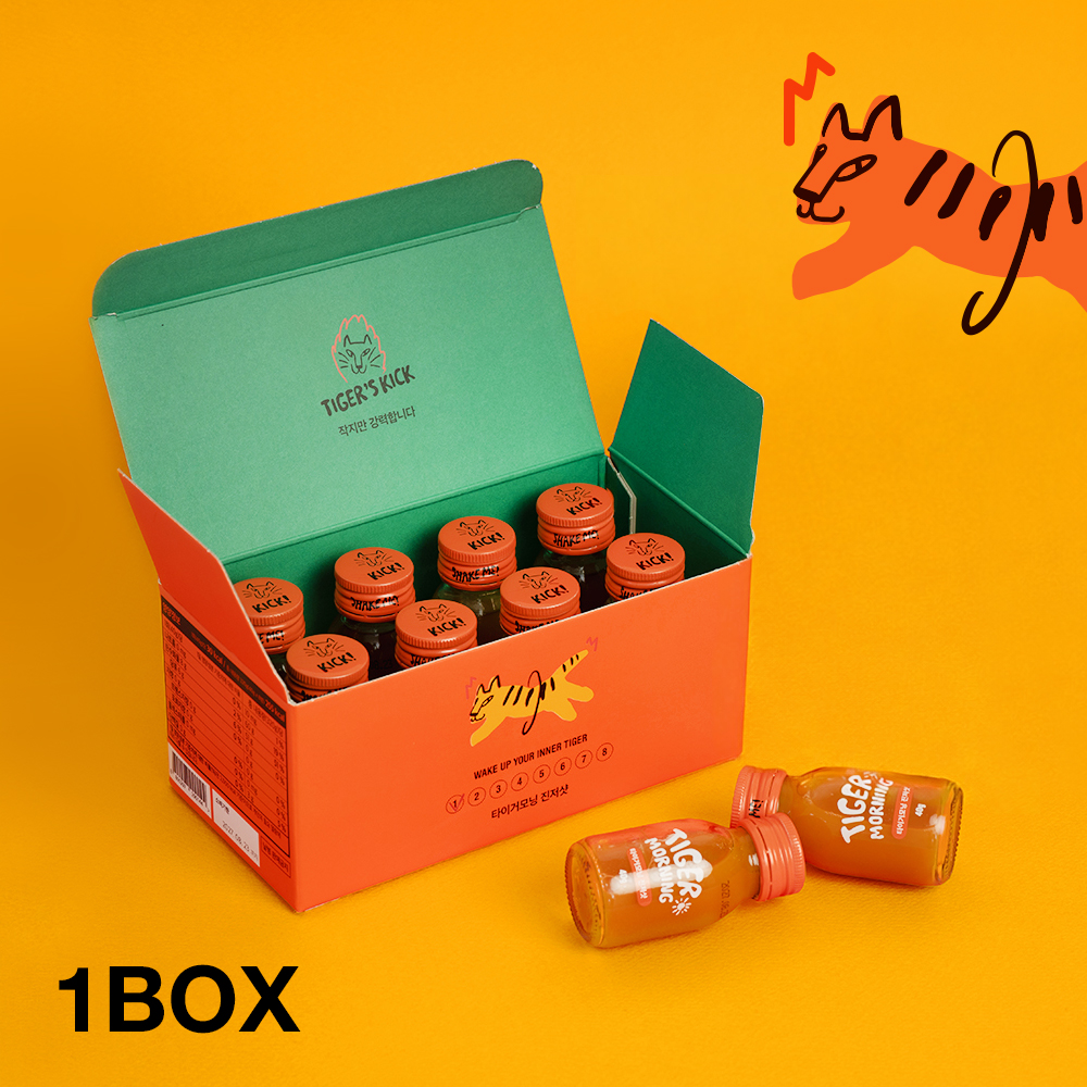 타이거모닝 <b>진저</b>샷 미니보틀 8개입, 1개