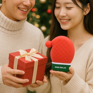 스냅드롭 보온물주머니 보냉 크리스마스 리미티드