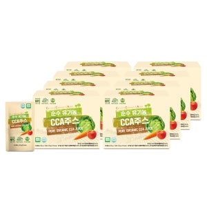 순수 유기농 CCA주스 당근 양배추 사과를 통째로 NFC착즙 8박스 유니바이오