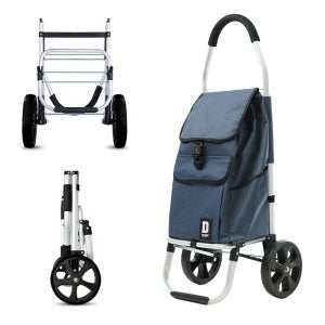 담다 시장바구니캐리어 장바구니 접이식손수레 바퀴달린 마트 쇼핑카트 대형