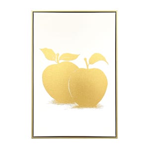 컨플릭 금박 모던 골드 사과 캔버스 그림 인테리어 액자