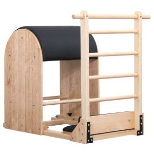 기구 필라테스 바렐 사다리 필라테스바렐 PU가죽회색