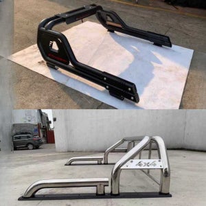 픽업트럭 롤바 적재함 슬라이딩 튜닝 브라켓 고정 스테인리스 격자