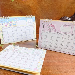 2026 산리오 캐릭터즈 재팬 6종 탁상 캘린더 키티 포챠코 달력 [일본 산리오 직수입]