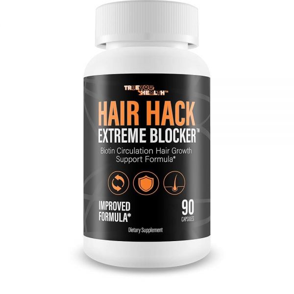Hair Hack <b>익스트림</b> 블로커 - 비타민 B7 비오틴 및 <b>엽산</b> - 비타민 D3 비타민